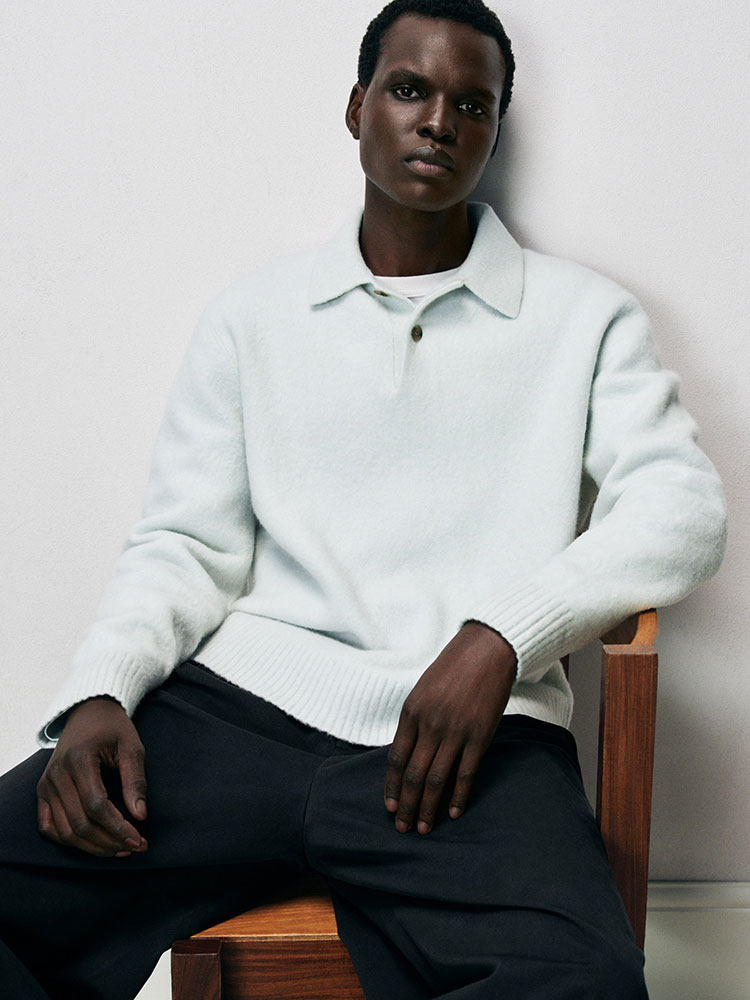 COS コス メンズ ニットポロシャツ｜COS コス 公式オンラインストア